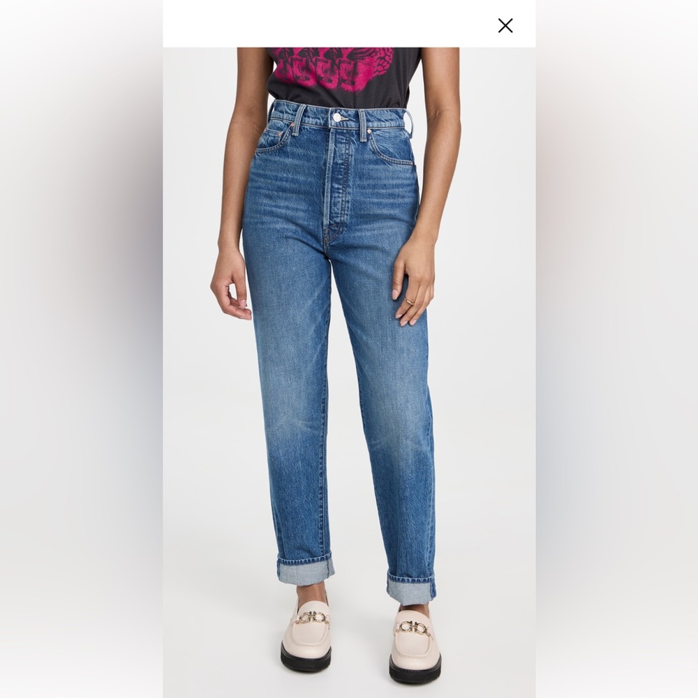 MOTHER Denim “Tune Up Hover Cuff”